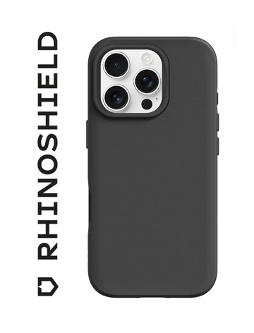 Coque SolidSuit Noir Classic pour Apple iPhone 16 Pro Max - RhinoShield