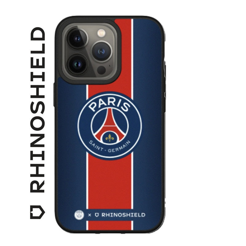 COQUE SOLIDSUIT POUR APPLE IPHONE 13 PRO - NOIR - PSG - LOGO 2 - RHINOSHIELD