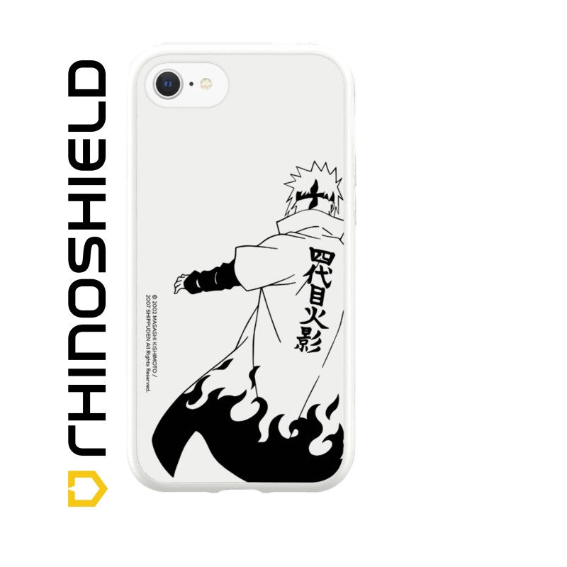 COQUE SOLIDSUIT POUR APPLE IPHONE 7 / 8 / SE (2020) - BLANC - NARUTO SHIPPUDEN - SKETCH YONDAIME - RHINOSHIELD