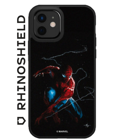 COQUE SOLIDSUIT POUR APPLE IPHONE 13 PRO - NOIR - MARVEL - SPIDER-MAN ON DUTY - RHINOSHIELD - ABYTONPHONE
