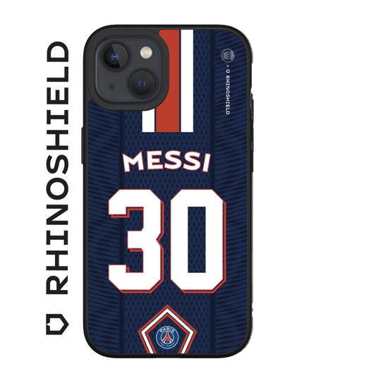 COQUE SOLIDSUIT POUR APPLE IPHONE 13 PRO - NOIR - PSG - MESSI - RHINOSHIELD - ABYTONPHONE