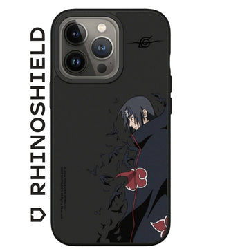 COQUE SOLIDSUIT POUR APPLE IPHONE 13 PRO - NOIR - NARUTO SHIPPUDEN - ITACHI - RHINOSHIELD - ABYTONPHONE