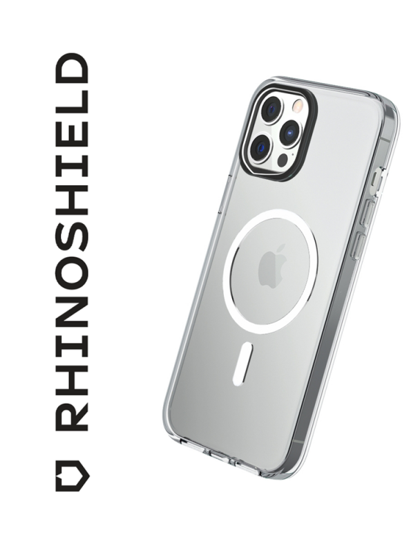 Coque RhinoShield transparente Clear compatible MagSafe iPhone 15 Pro Max 