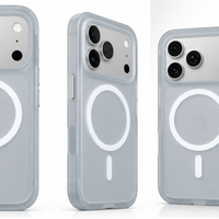 Coque RhinoShield AirX MagSafe Gris Vibrant, différentes vues