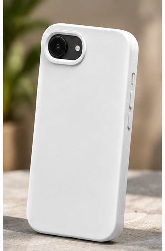 Visuel illustratif RhinoShield SolidSuit Blanc Classic iPhone 16e et 17e – vue 2