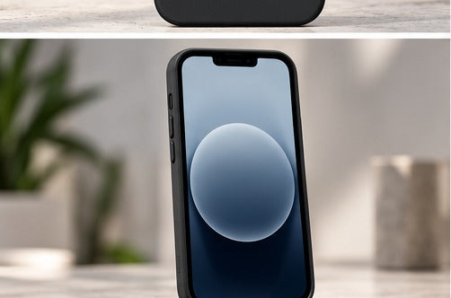 Visuel illustratif coque RhinoShield SolidSuit Noir Classic iPhone 16e et 17e – vue 4