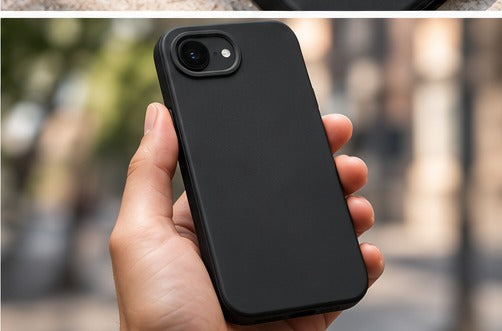 Visuel illustratif coque RhinoShield SolidSuit Noir Classic MagSafe iPhone 16e et 17e – vue 9