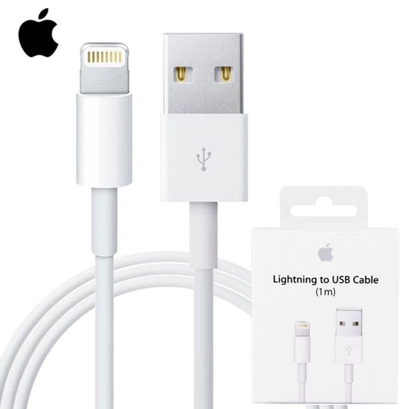 Câble USB lightning 1M Apple Original avec boite - ABYTONPHONE