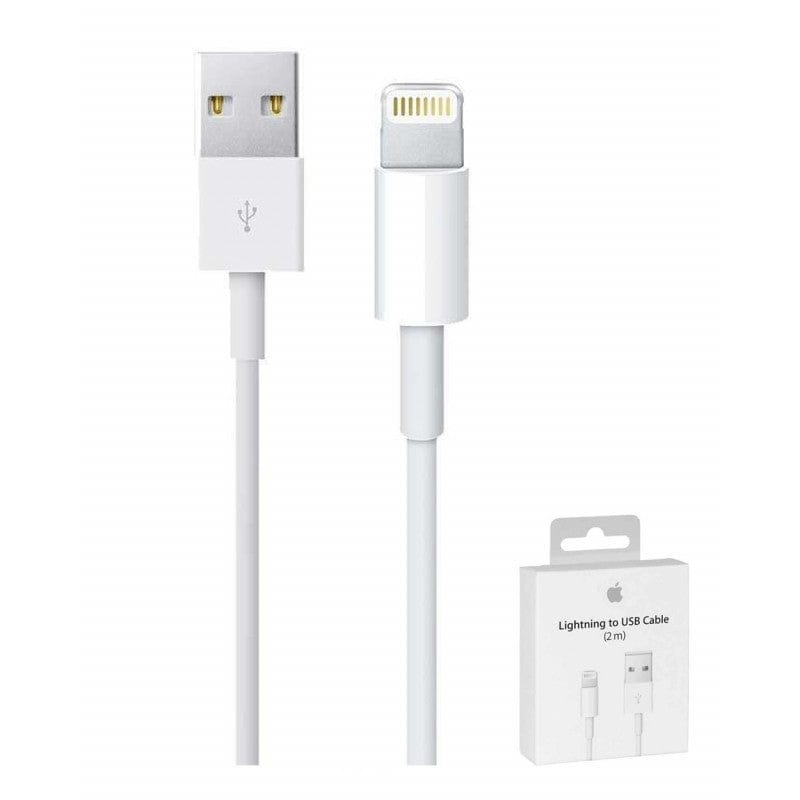 Câble USB lightning 2M qualité d'origine avec packaging Apple