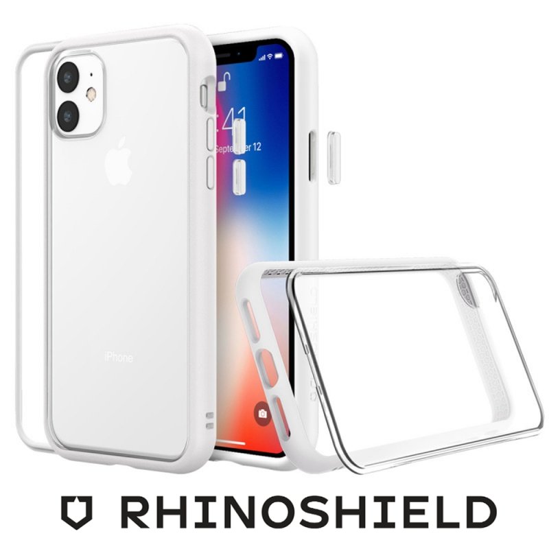 COQUE MODULAIRE MOD BLANCHE POUR APPLE IPHONE 13 - RHINOSHIELD - ABYTONPHONE