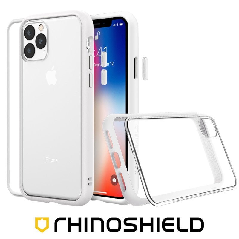 COQUE MODULAIRE MOD NX BLANCHE POUR APPLE IPHONE 12 / 12 PRO - RHINOSHIELD - ABYTONPHONE