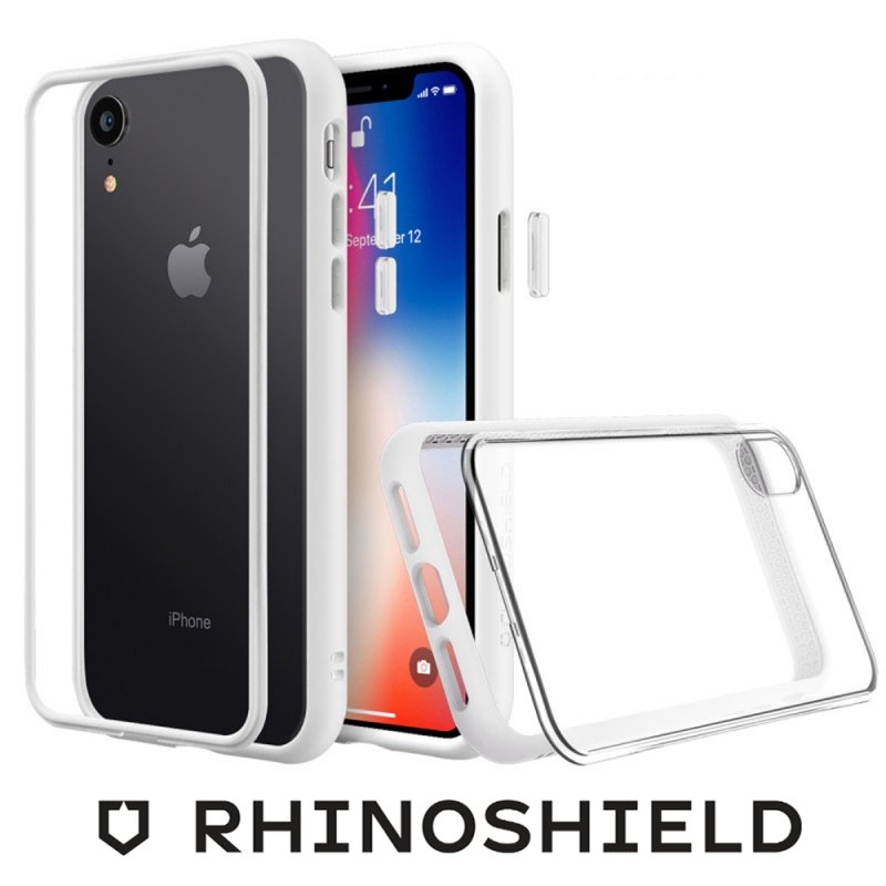 COQUE MODULAIRE MOD NX BLANCHE POUR APPLE IPHONE XR - RHINOSHIELD - ABYTONPHONE