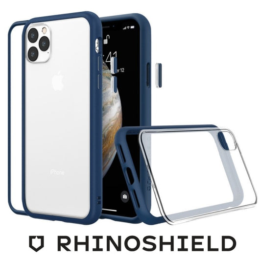 COQUE MODULAIRE MOD NX BLEUE MARINE POUR APPLE IPHONE 12 PRO MAX - RHINOSHIELD - ABYTONPHONE