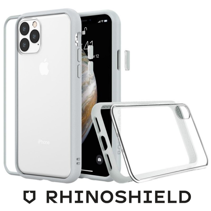 COQUE MODULAIRE MOD NX GRIS PLATINE POUR APPLE IPHONE 13 PRO - RHINOSHIELD - ABYTONPHONE