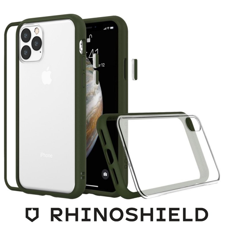 COQUE MODULAIRE RHINOSHIELD MOD NX VERT CAMOUFLAGE POUR APPLE IPHONE 14 PRO - ABYTONPHONE
