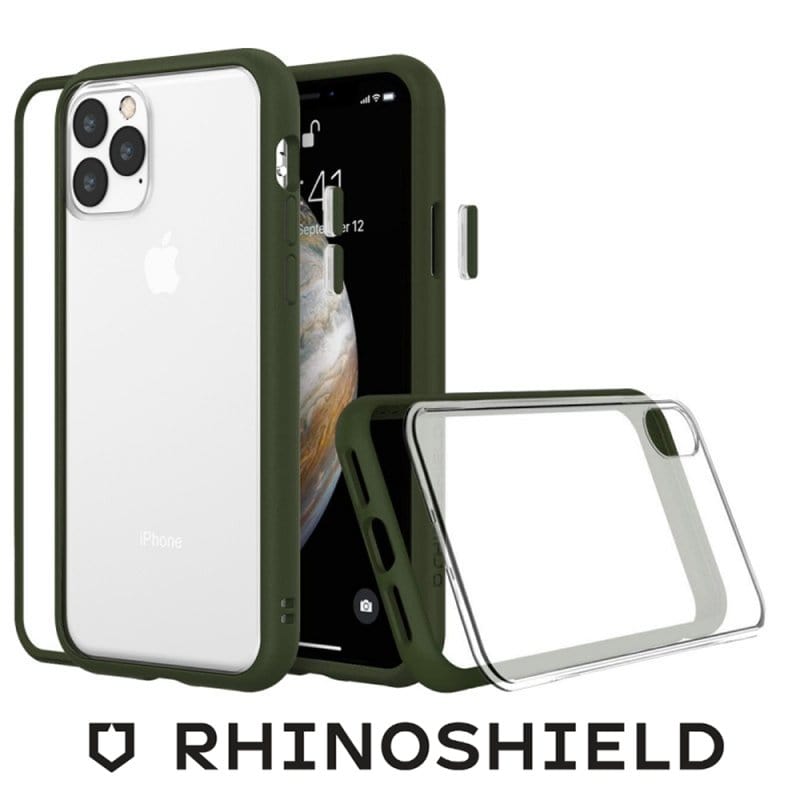 COQUE MODULAIRE RHINOSHIELD MOD NX VERT CAMOUFLAGE POUR APPLE IPHONE 14 PRO MAX - ABYTONPHONE